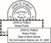 North Dakota Notary Seals